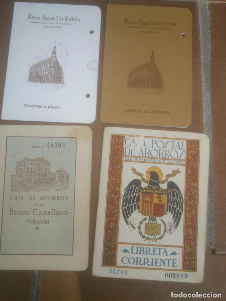 Documentos bancarios: COLECCION Libretas - A&ntilde;os;50S - Usadas - Foto 1