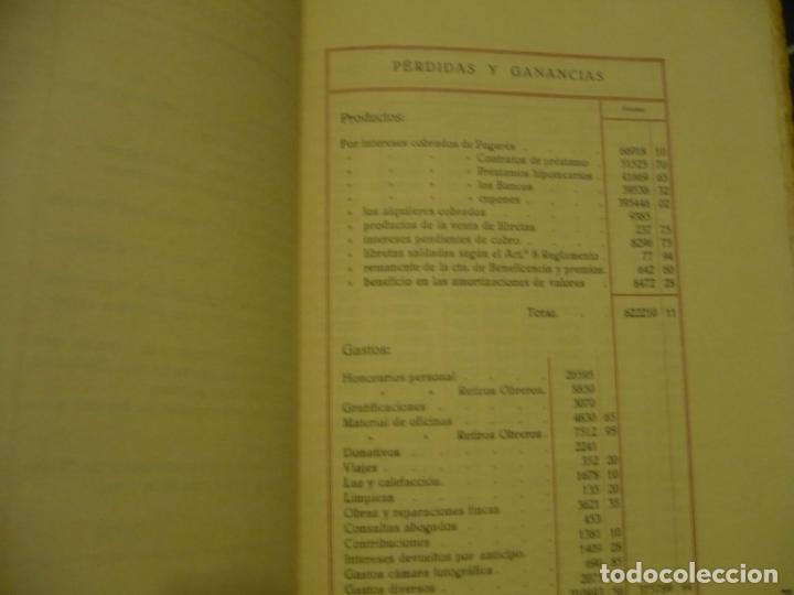 Documentos bancarios: BALANCE GENERAL EJERCICIO 1926 CAJA DE AHORROS DE TARRASA - Foto 8