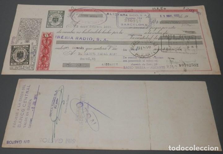 Documentos bancarios: PAGAR&Eacute; DEL A&Ntilde;O DE 1955 - Foto 1