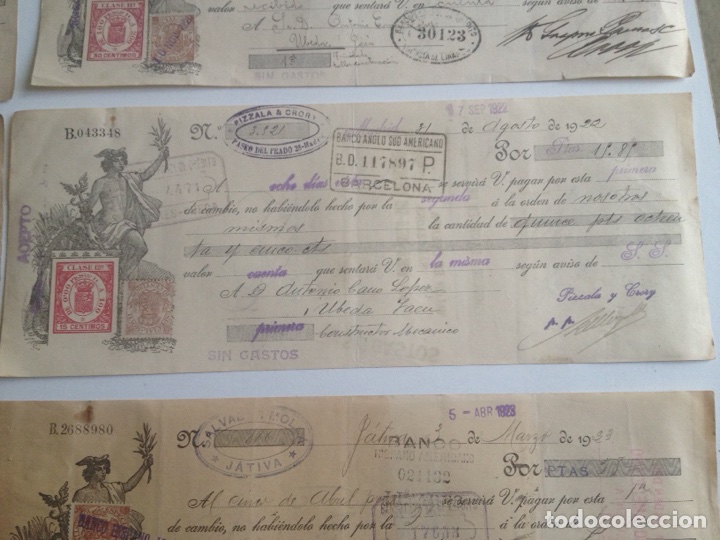 Documentos bancarios: Lote letras de cambio Ubeda Ja&eacute;n - Foto 5
