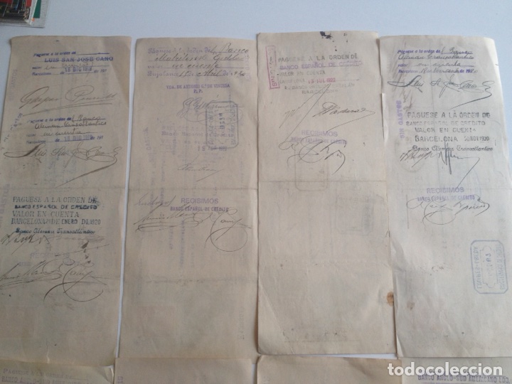 Documentos bancarios: Lote letras de cambio Ubeda Ja&eacute;n - Foto 10