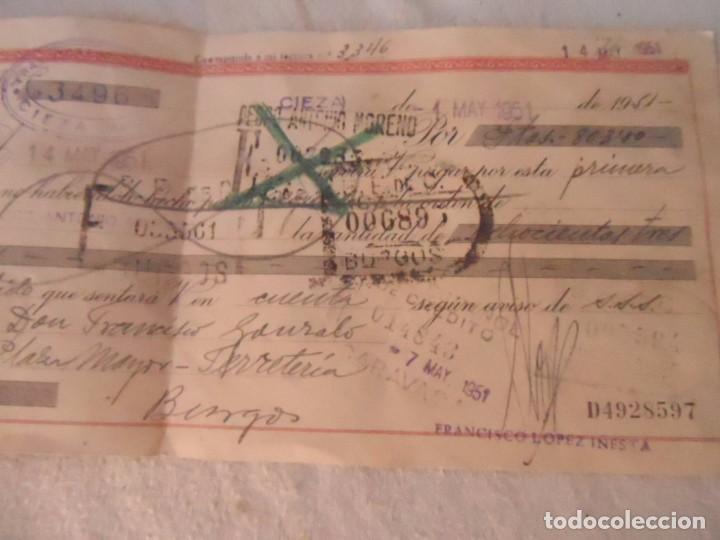 Documentos bancarios: TALON CHEQUE PAGARE CON SELLO IMPUESTO - Foto 1