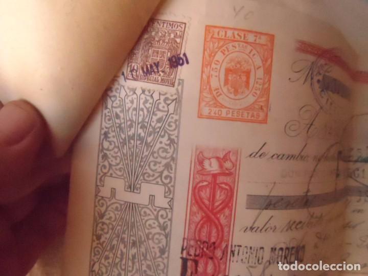 Documentos bancarios: TALON CHEQUE PAGARE CON SELLO IMPUESTO - Foto 5