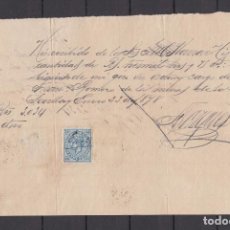 Documentos bancarios: ,,,RECIBO 23/1/1848 DE 3003.75 REALES DE VELLON IMPORTE DE LA LETRA NEGOCIADA. Lote 102534359