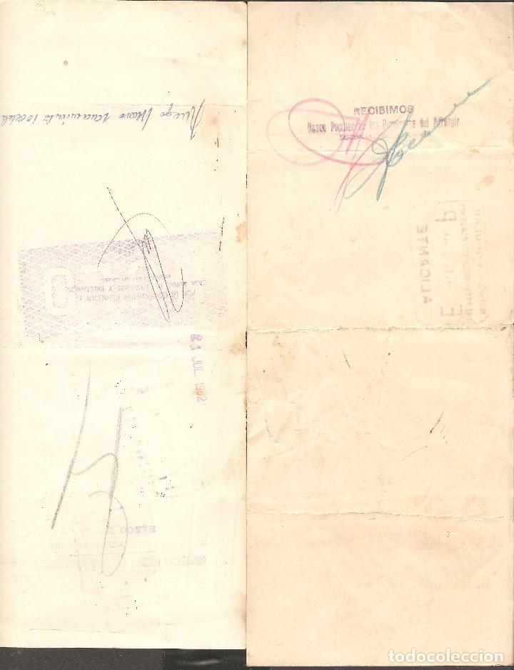 Documentos bancarios: LOTE DOS LETRAS DE CAMBIO 1944 Y 1962 . - Foto 2