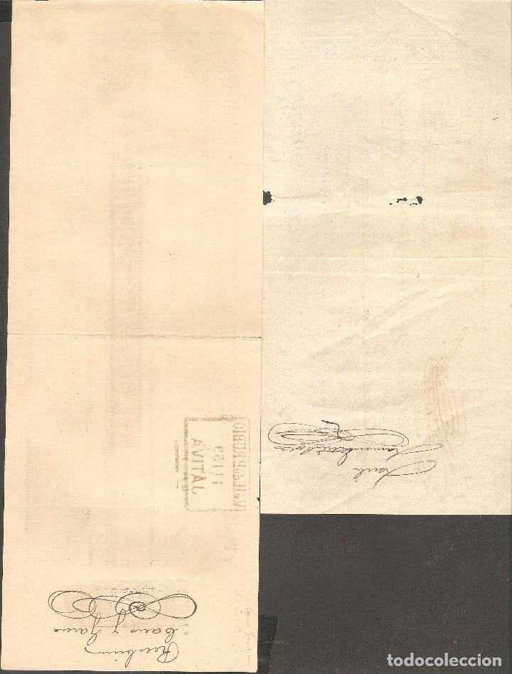Documentos bancarios: LOTE  LETRA DE CAMBIO 1896 Y CHEQUE 1901. - Foto 2