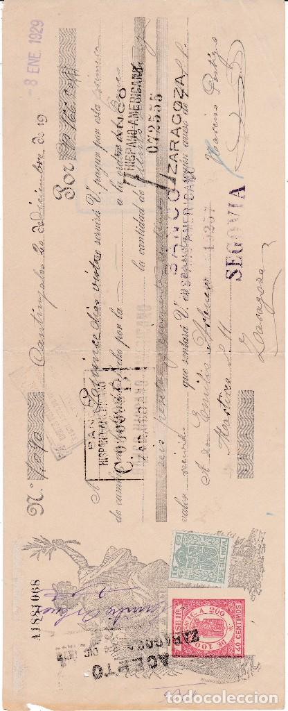 Documentos bancarios: Letra Cantimpalo Segovia 1929 - Foto 1