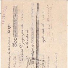 Documentos bancarios: LETRA GUARDIOLA 1935. Lote 109184895