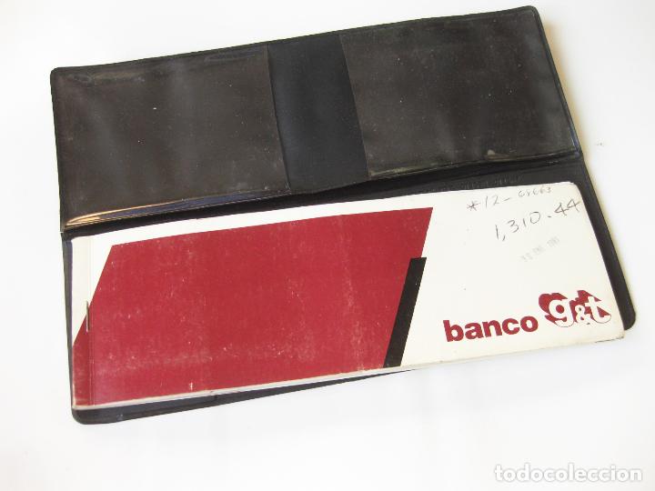Documentos bancarios: TALONARIO CON FUNDA DE PL&Aacute;STICO DEL BANCO G&T - Foto 1