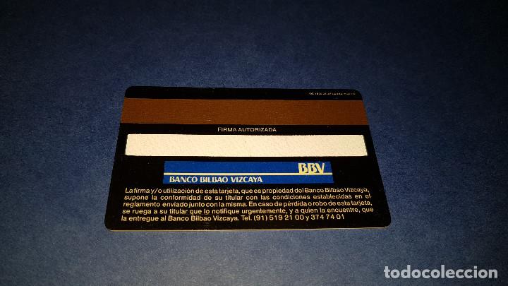 Documentos bancarios: TARJETA SERVIRED BBV 1993 - Foto 2