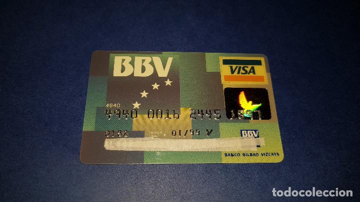 Documentos bancarios: TARJETA VISA BBV 1997 - Foto 1
