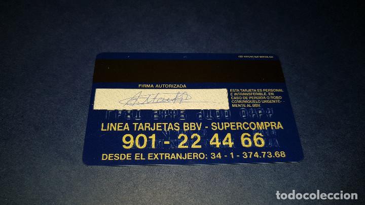 Documentos bancarios: TARJETA VISA BBV 1997 - Foto 2