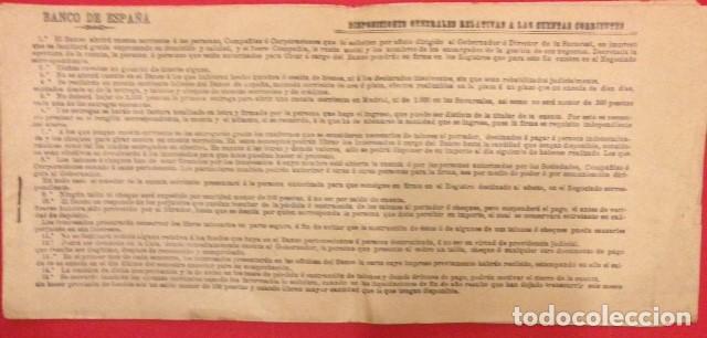 Documentos bancarios: TALONARIO DE CHEQUES DEL BANCO DE ESPA&Ntilde;A 1913 - Foto 2