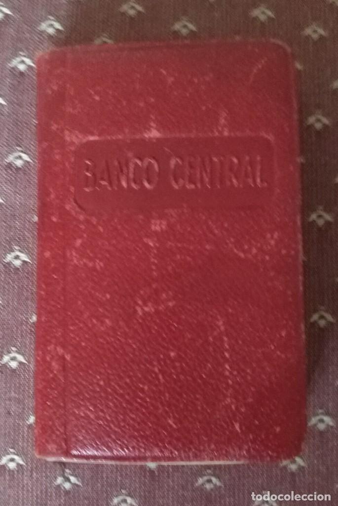 Documentos bancarios: Peque&ntilde;a Agenda Banco Central 1957 - Foto 1