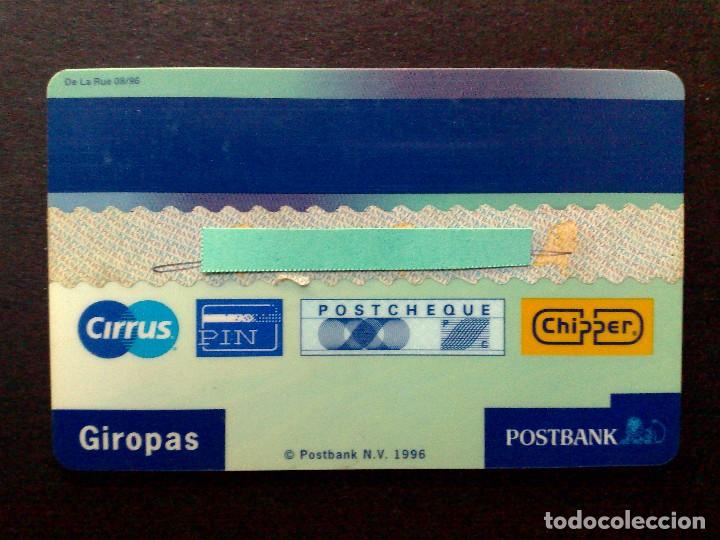 Documentos bancarios: TARJETA BANCARIA MAESTRO-GIROPAS-POSTCHEQUE DE POSTBANK. - Foto 2