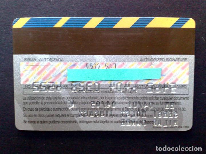 Documentos bancarios: TARJETA MASTERCARD-CLIENTE PREFERENTE-MILAR-HISPAMER.(04/01) - Foto 2