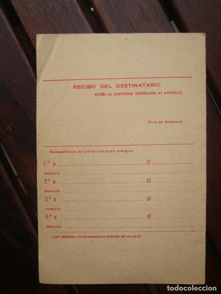 Documentos bancarios: GIRO POSTAL - Foto 3