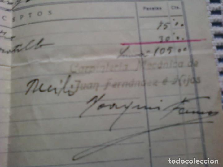 Documentos bancarios: BANCO DE ESPA&Ntilde;A LUGO 1940. ABONO INTERESES - Foto 3