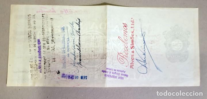 Documentos bancarios: LETRA DE CAMBIO - CASA DA MOEDA 2$00 - A&Ntilde;O 1947 - Foto 2
