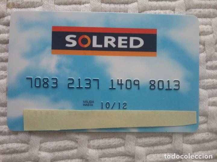 Documentos bancarios: Tarjeta solred - Foto 1