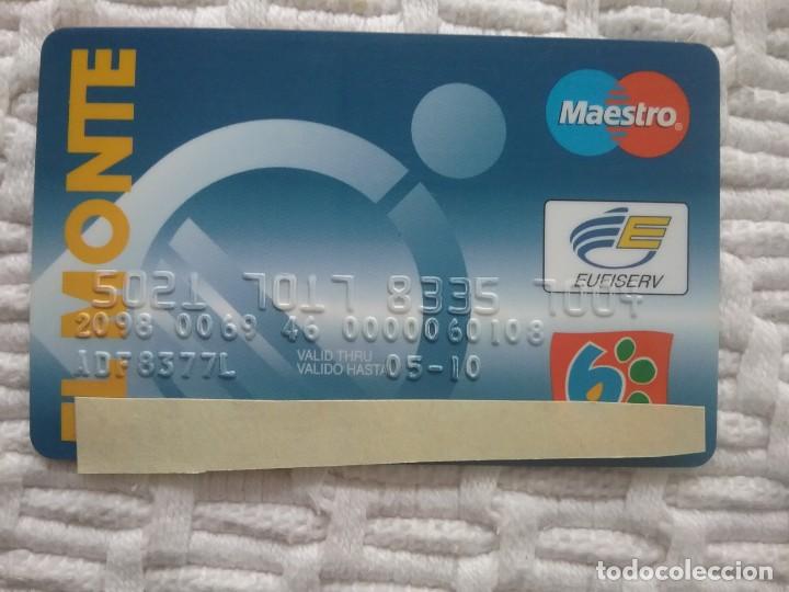 Documentos bancarios: Tarjeta 6000 maestro el monte 2010 - Foto 1