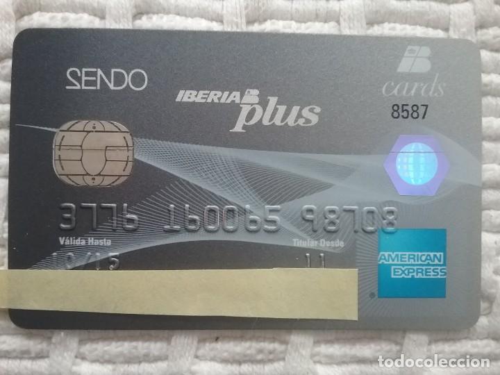 Documentos bancarios: Tarjeta american expr&eacute;s Iberia plus 2015 - Foto 1