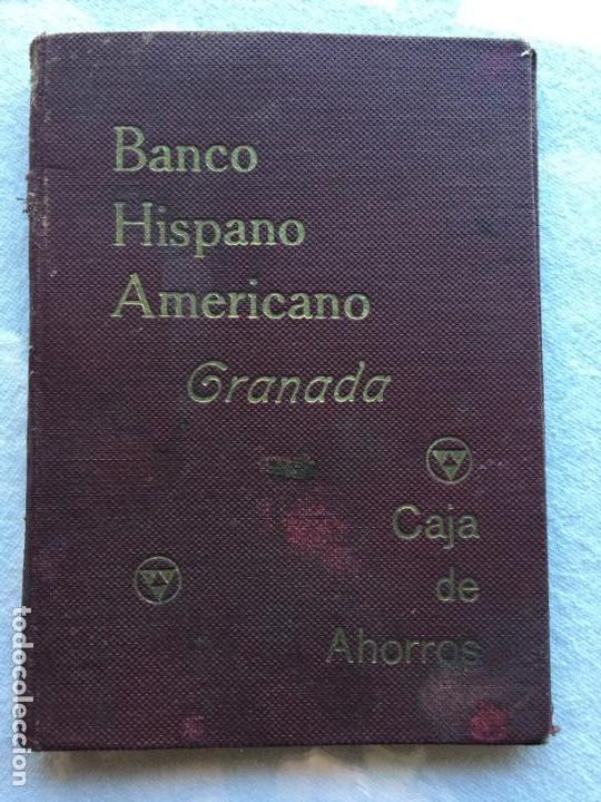 Documentos bancarios: CARTILLA BANCO HISPANO AMERICANO GRANADA 1944 - Foto 1