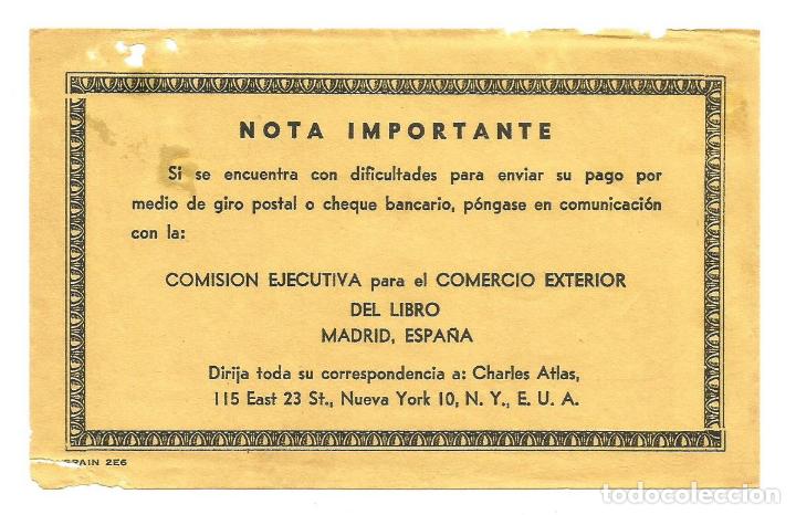Documentos bancarios: COMISION EJECUTIVA PARA EL COMERCIO EXTERIOR DEL LIBRO Nota Importante Cheque Bancario Giro Postal - Foto 1