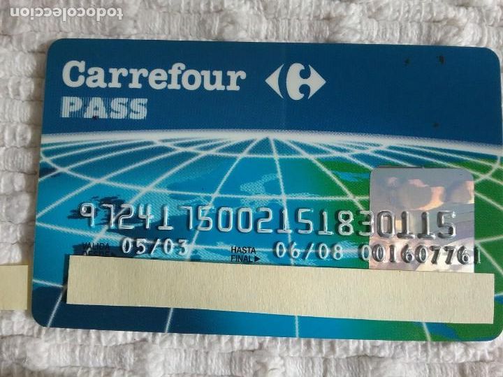 Documentos bancarios: Tarjeta Carrefour caducidad 2003 - Foto 1