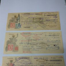 Documentos bancarios: ALMERÍA LETRAS DE CAMBIO AÑO 1935 LOTE DE 3 UNID.. Lote 252577230