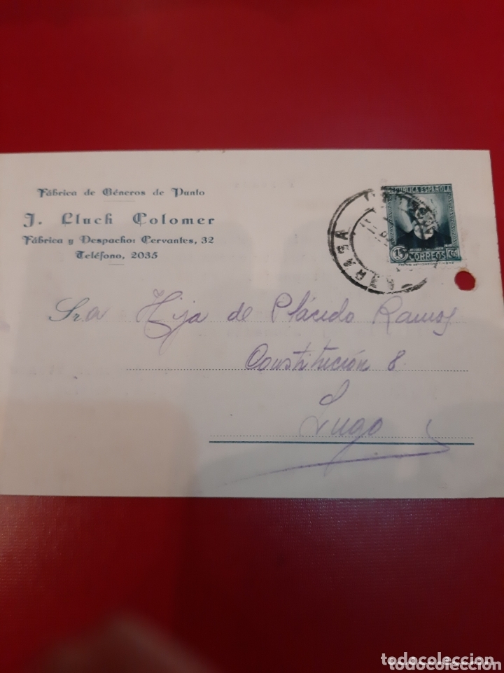 Documentos bancarios: 1932 Tarrasa Lluch Colomer - Foto 1
