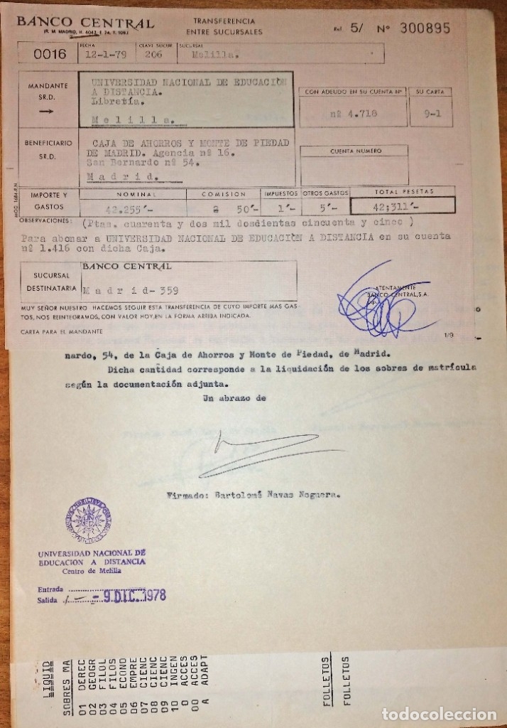 Documentos bancarios: LOTE 7 DOCUMENTOS BANCARIOS - Foto 7