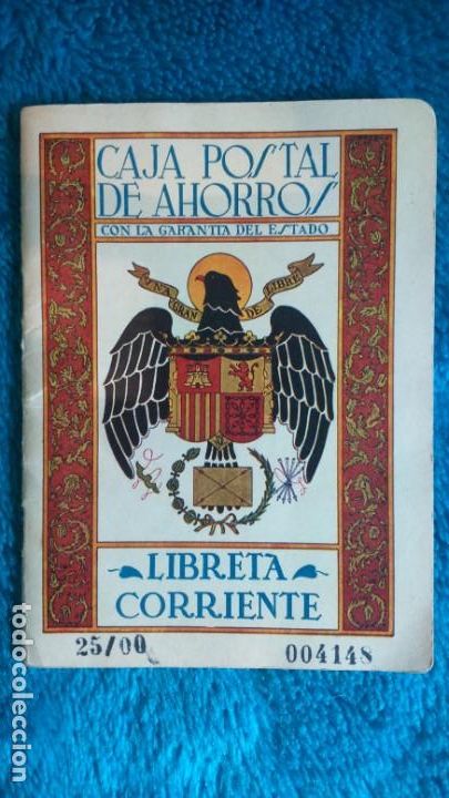 Documentos bancarios: LIBRETA CAJA POSTAL - Foto 1