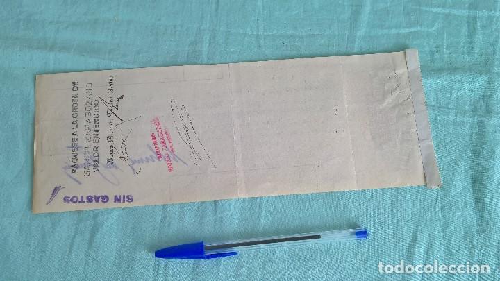 Documentos bancarios: Letra 1930..Banco Aleman Transatlantico.. - Foto 2
