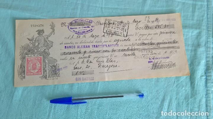 Documentos bancarios: Letra 1931..Banco Aleman Transatlantico - Foto 1