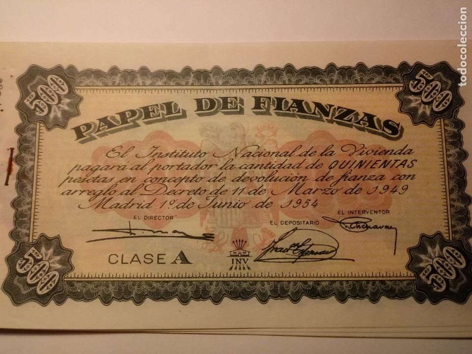 Documentos bancarios: PAPEL DE FIANZAS - Clase A - Foto 1