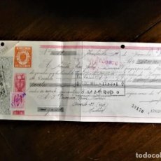 Documenti bancari: LETRA DE CAMBIO 13-12-1944 DE D. JUAN ANTONIO PELLICER PELLICER, FABRICANTE DE OFERTA 5 X 8 €