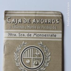 Documentos bancarios: LIBRETA DE AHORROS NTRA. SRA. DE MONSERRATE, OFICINA DE ORIHUELA, 1963. Lote 243969105