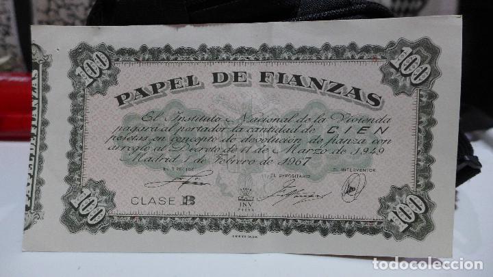 Documentos bancarios: LOTE DE PAPEL DE FIANZAS - Foto 3