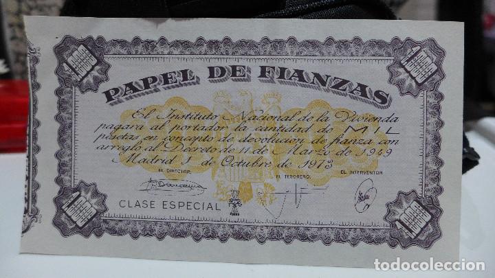Documentos bancarios: LOTE DE PAPEL DE FIANZAS - Foto 5