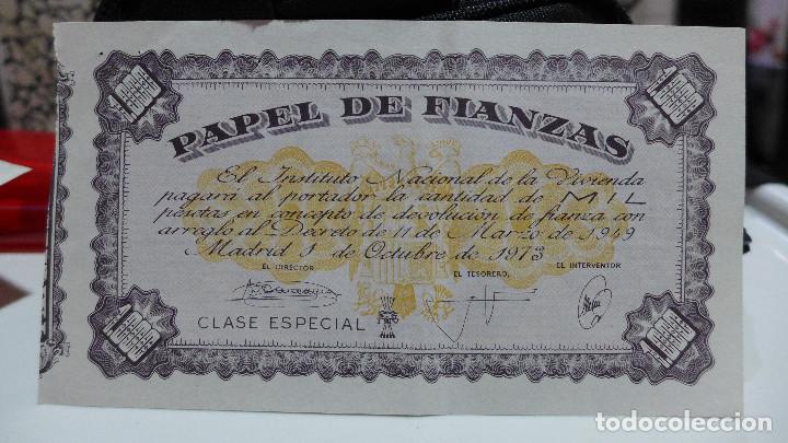 Documentos bancarios: LOTE DE PAPEL DE FIANZAS - Foto 17