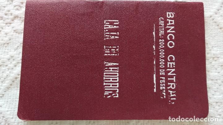 Documentos bancarios: CARTILLA AHORRO DEL BANCO CENTRAL 1934 - Foto 1