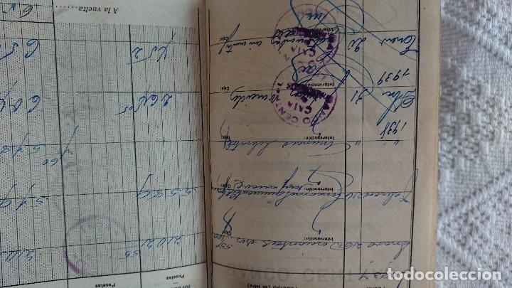 Documentos bancarios: CARTILLA AHORRO DEL BANCO CENTRAL 1934 - Foto 2
