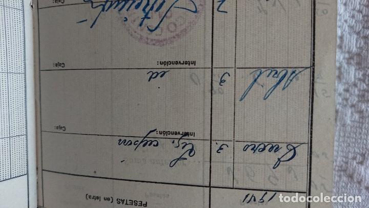 Documentos bancarios: CARTILLA AHORRO DEL BANCO CENTRAL 1934 - Foto 3