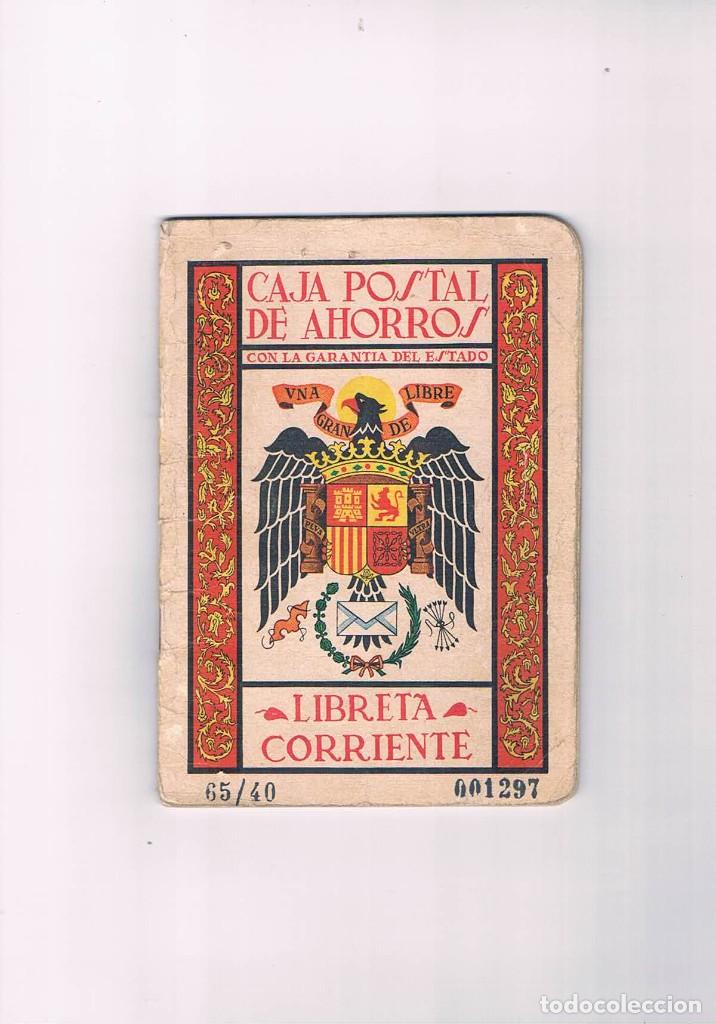 Documentos bancarios: Libreta corriente Caja Postal de Ahorros 1971 - Foto 1