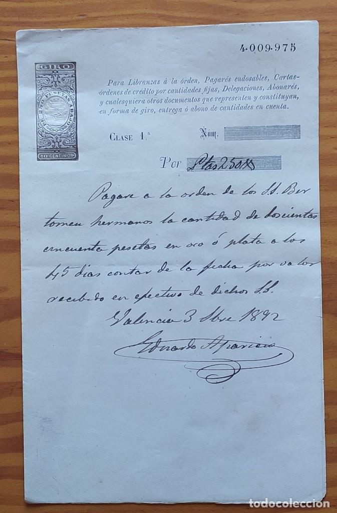 Documentos bancarios: ZVCOLEC. LOTE DE 7 PAGARES DE 1872 - Foto 5 - 273083168