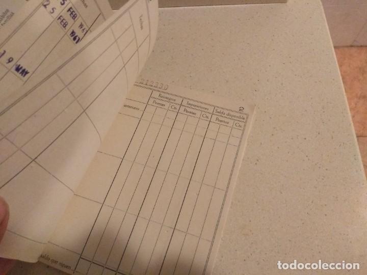 Documentos bancarios: Antigua libreta del Banco de Arag&oacute;n Caha de Ahorros - Foto 5
