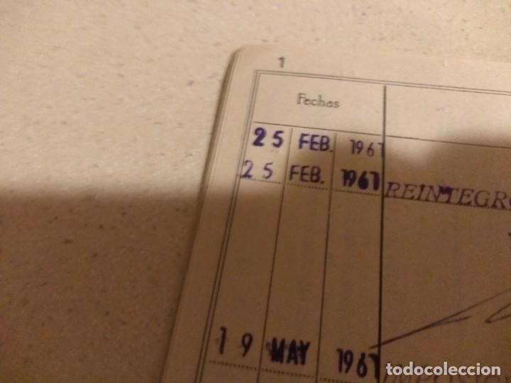 Documentos bancarios: Antigua libreta del Banco de Arag&oacute;n Caha de Ahorros - Foto 6