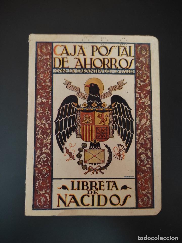 Documentos bancarios: CAJA POSTAL DE AHORROS LIBRETA DE NACIDOS - Foto 1