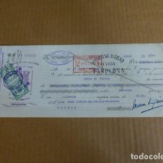 Documenti bancari: LETRA DE CAMBIO 1936 LA FAMA INDUSTRIAL MADRID DIPUTACION NAVARRA SARASA Y LICUINIANO MARCILLA PAMPL